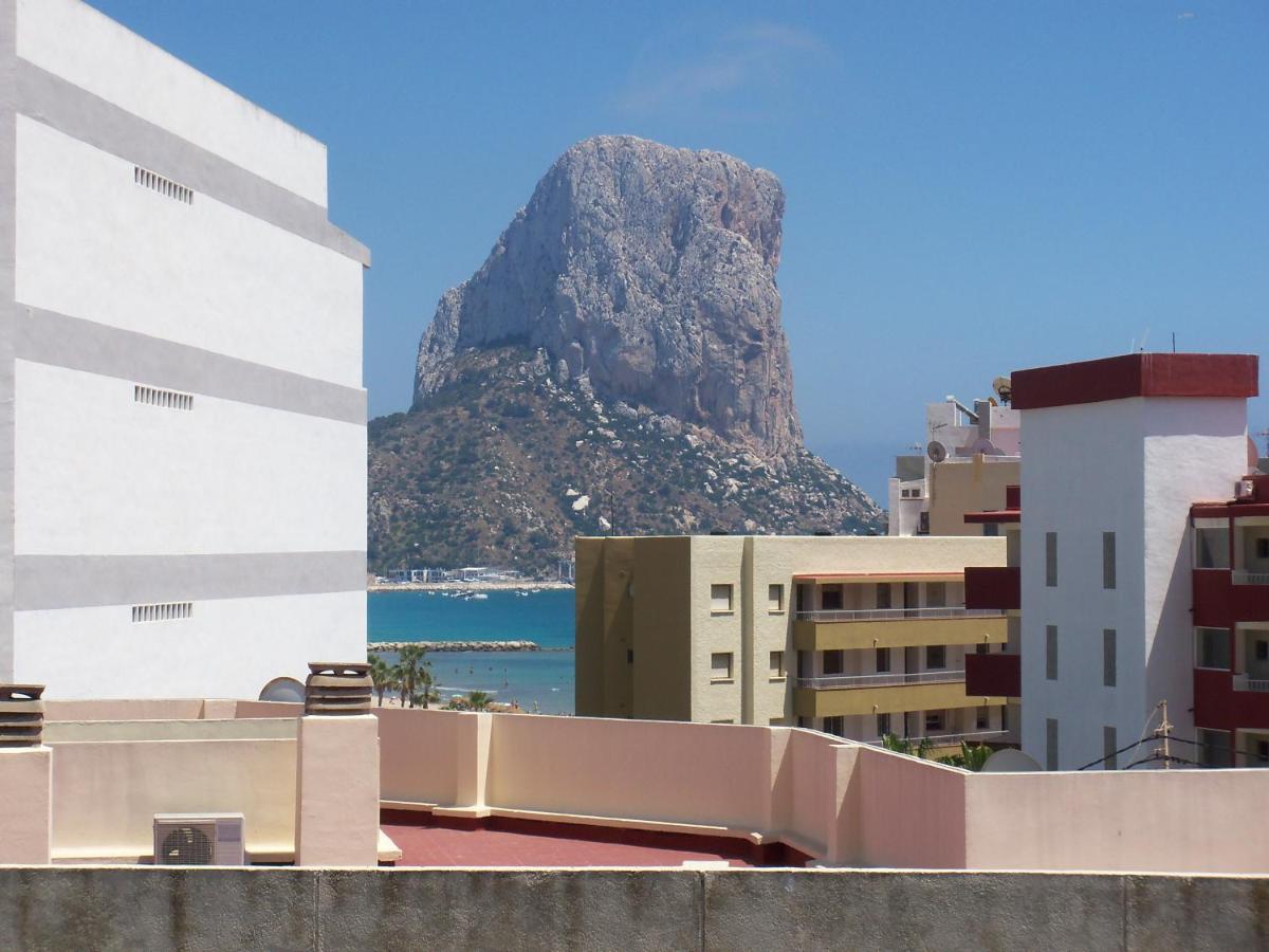 Апартаменты Atico Centrico, 50M De La Playa, Vista Al Mar, Wifi Fibra, Gran Terraza Кальпе Экстерьер фото