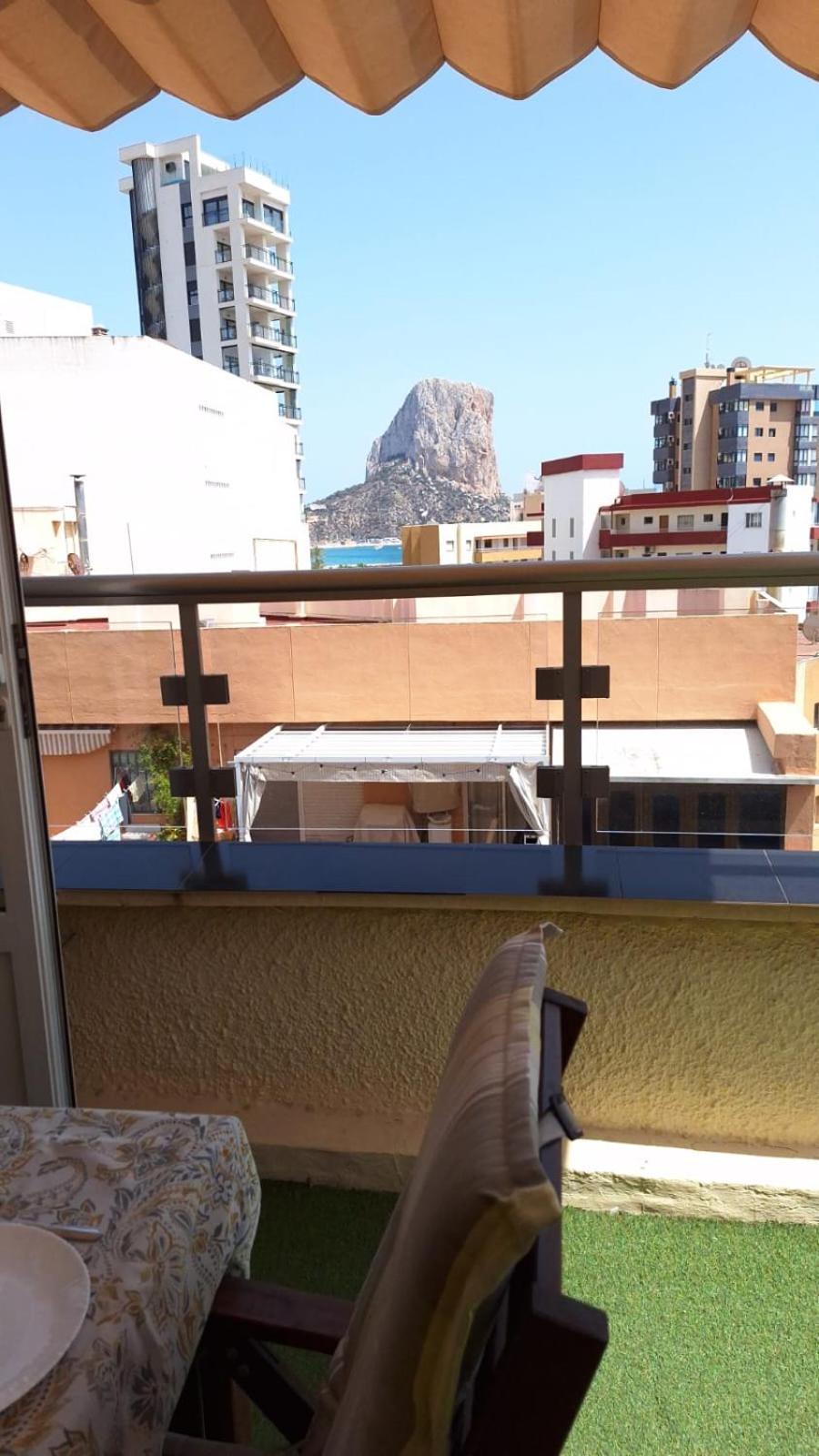 Апартаменты Atico Centrico, 50M De La Playa, Vista Al Mar, Wifi Fibra, Gran Terraza Кальпе Экстерьер фото