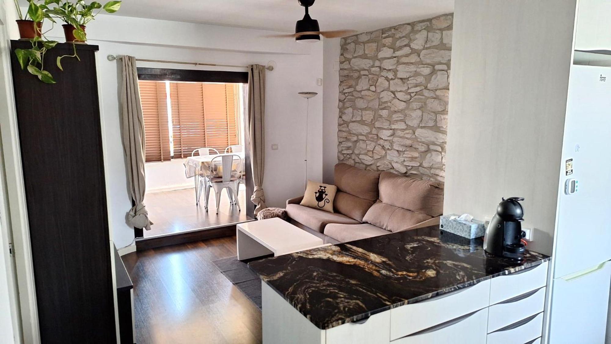 Апартаменты Atico Centrico, 50M De La Playa, Vista Al Mar, Wifi Fibra, Gran Terraza Кальпе Экстерьер фото